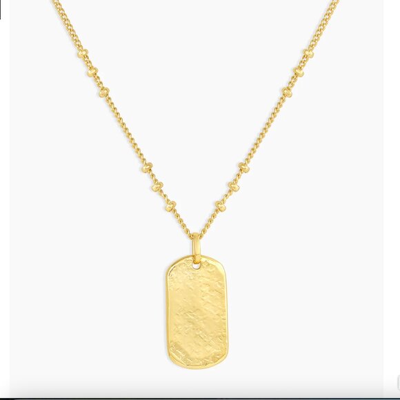 Gorjana Griffin Dog Tag Necklace - Picture 2 of 5